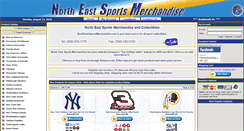 Desktop Screenshot of northeastsportsmerchandise.com